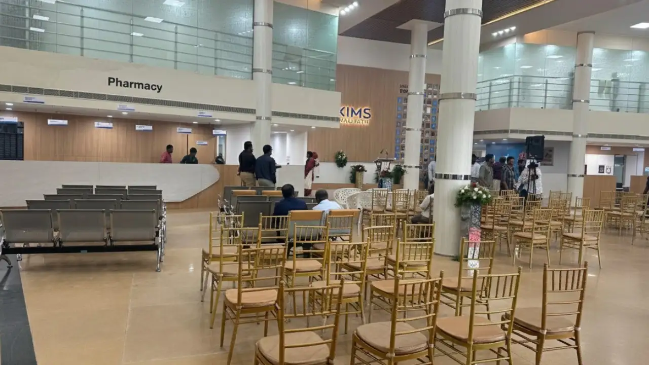 Kims Valliyath Hospital Renovation of Lobby After