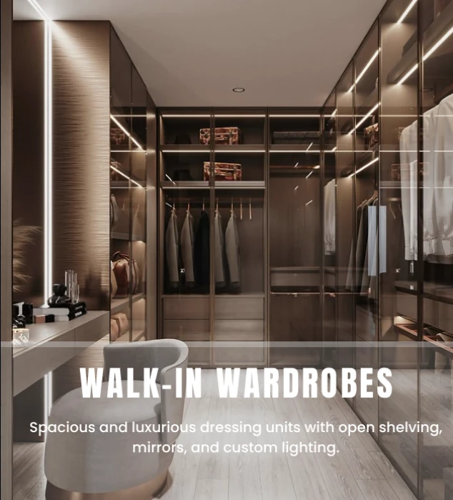 WALK-IN WARDROBES