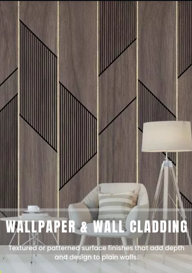 WALLPAPER & WALL CLADDING